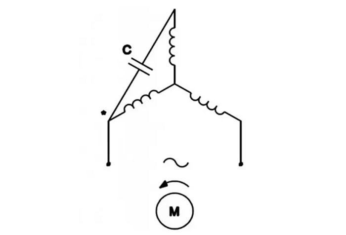 Đấu tụ điện theo hình sao (Y)